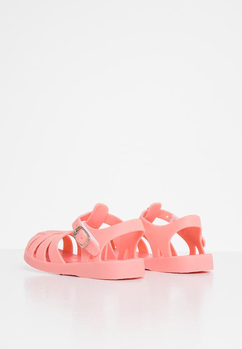 Cotton On - Amalfi jelly sandal - smoked salmon