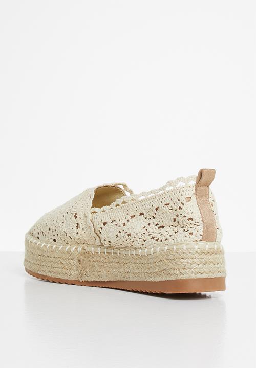Plum - Kadenza espadrille - beige
