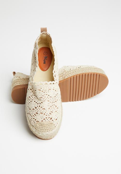 Plum - Kadenza espadrille - beige