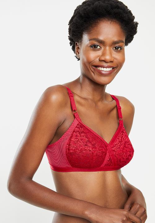 Playtex - Cyh soft cup bra - red