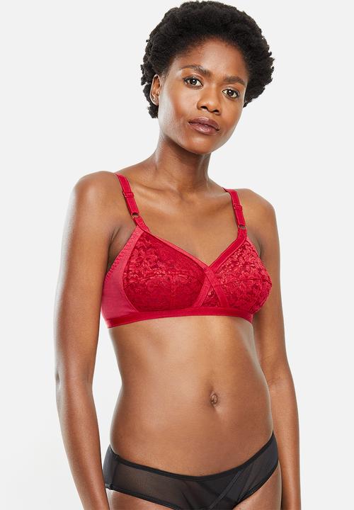 Playtex - Cyh soft cup bra - red