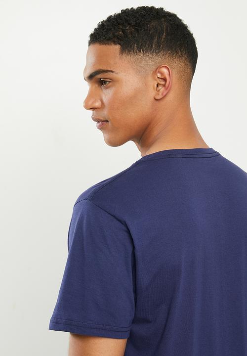 Fox - Clocked out tee - light indigo