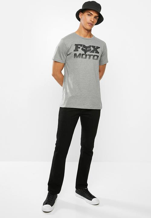 Fox - Charger tee - grey