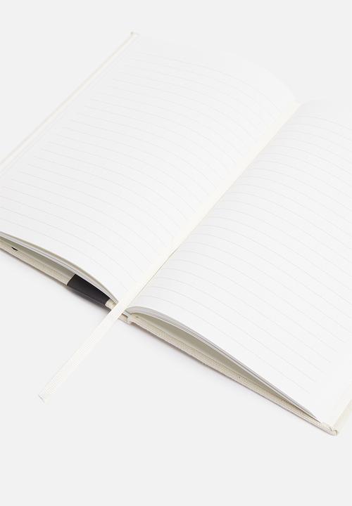 Typo - A5 oxford notebook - ecru oversized polka