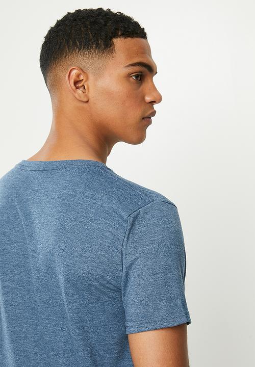 Fox - Charger  tee - posidon melange