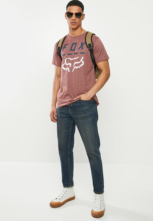 Fox - Highway tee - heather ecplise