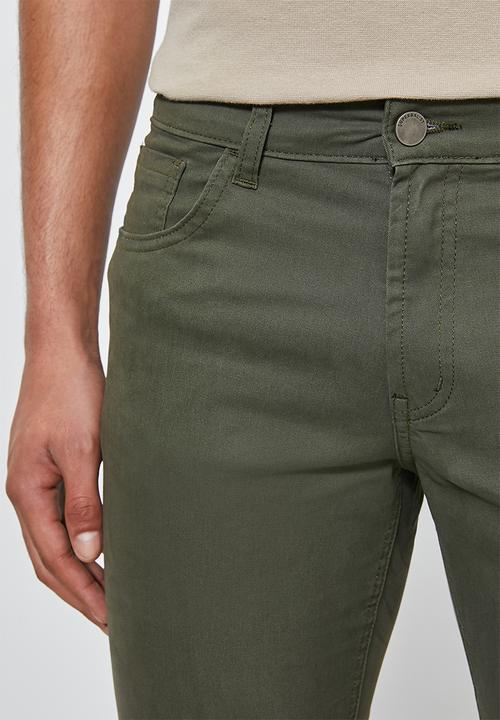 Superbalist - Cade slim jogger - khaki green
