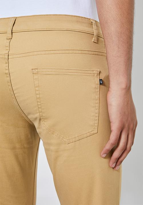 Superbalist - Cade slim jogger - stone