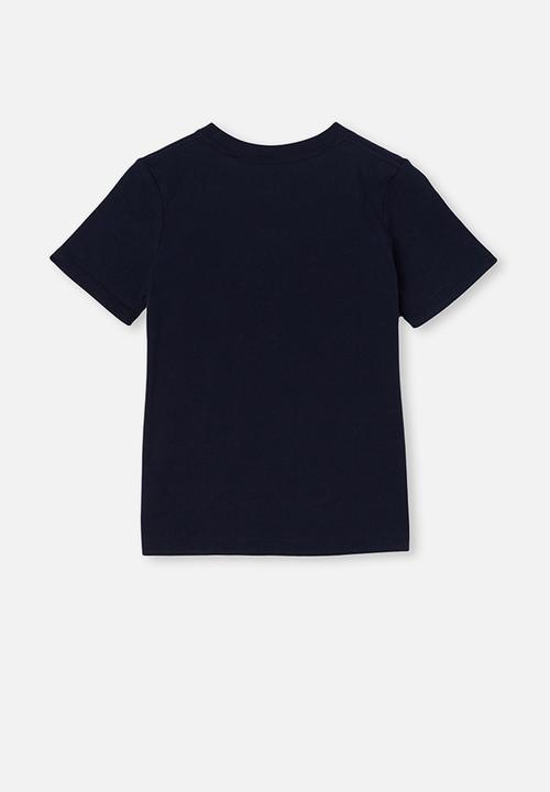 Cotton On - Downtown short sleeve tee - navy 