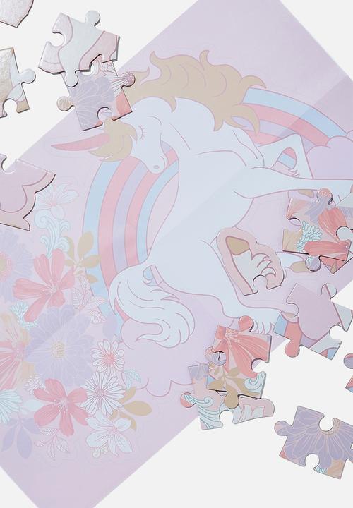 Cotton On - Floor puzzle - unicorn rainbow
