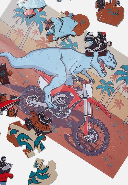 Cotton On - Floor puzzle - moto mayhem