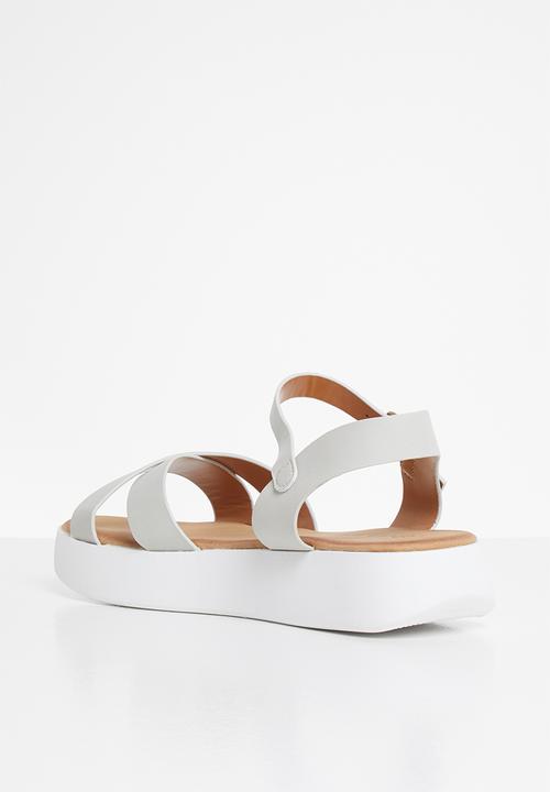 Jada - Flatform sandal - grey