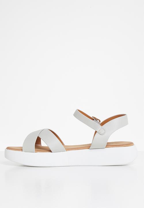 Jada - Flatform sandal - grey