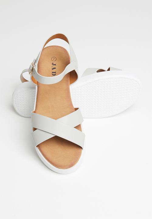 Jada - Flatform sandal - grey