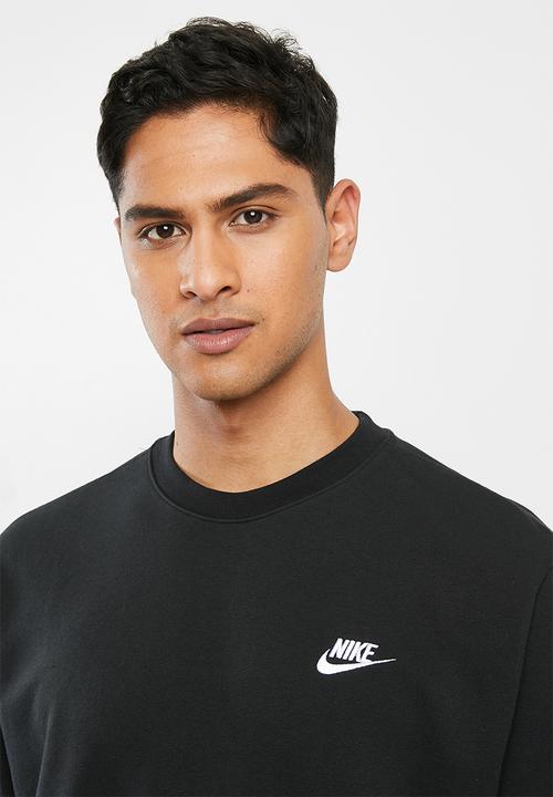 Nike - Nsw club crew neck sweater - black