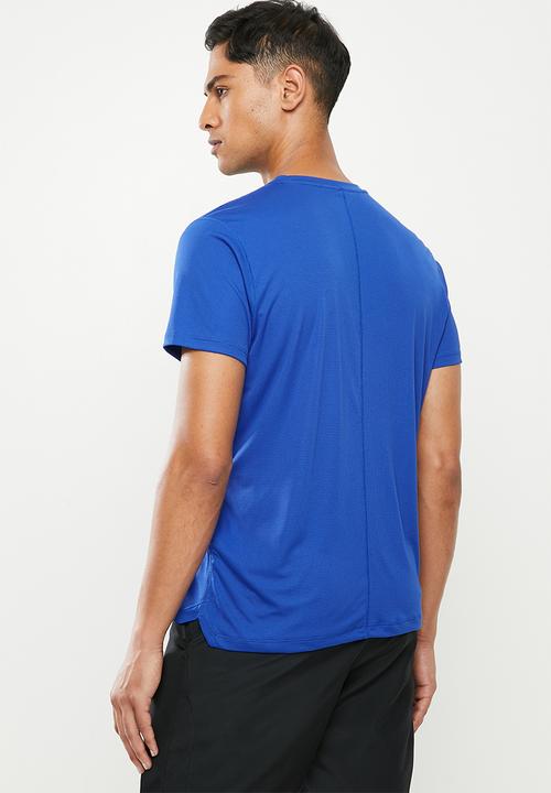 ASICS - Silver short sleeve top - blue 