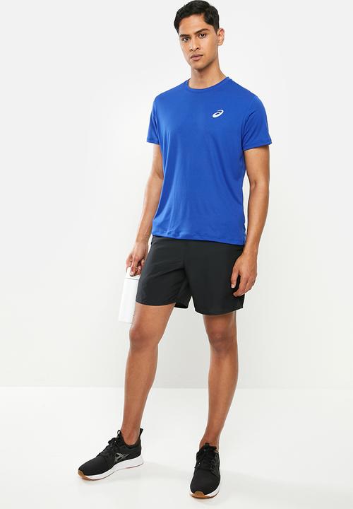 ASICS - Silver short sleeve top - blue 