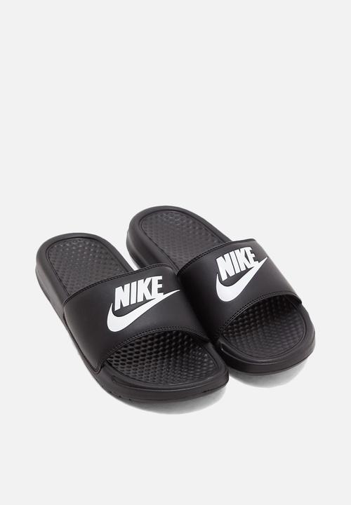 Nike - Nike benassi "just do it." - 343881-015 - white & black