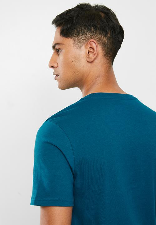PUMA - Classics logo tee - blue