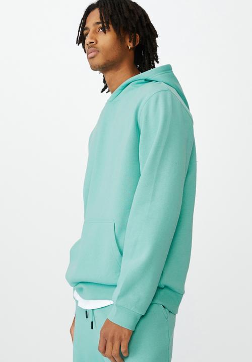Factorie - Basic hoodie - cool mint