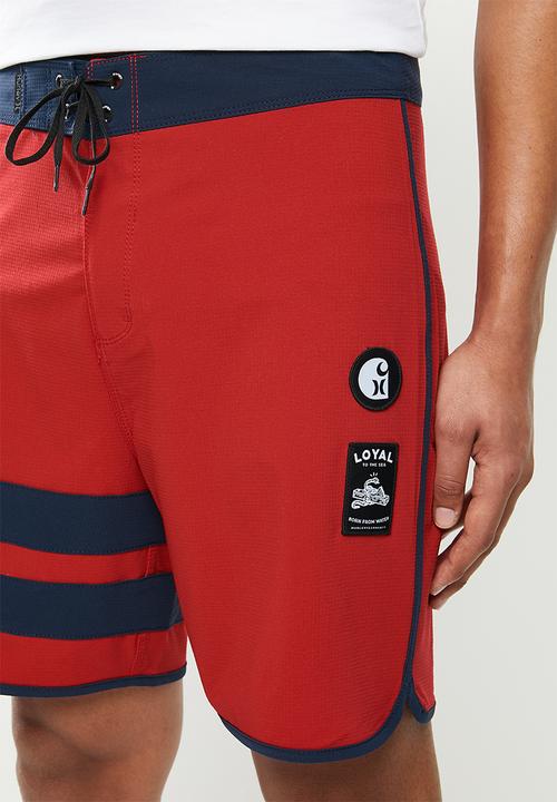 Hurley - Phtm carhartt built short - red & navy