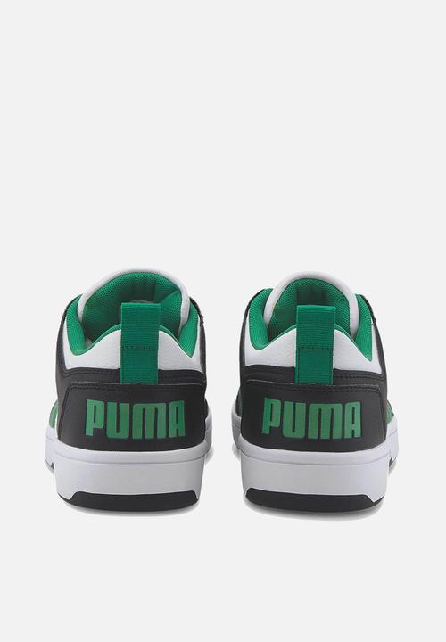 PUMA - Puma rebound layup lo sl - puma white-amazon green-puma black