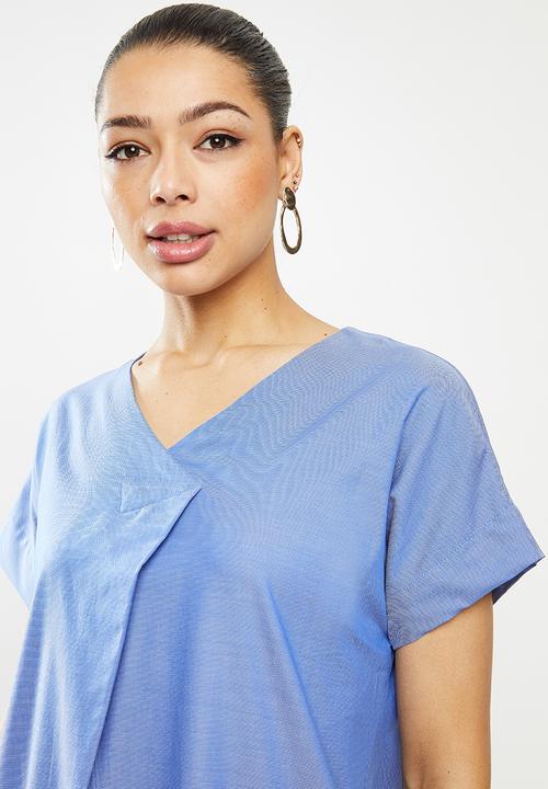 AMANDA LAIRD CHERRY - Linda tunic - blue