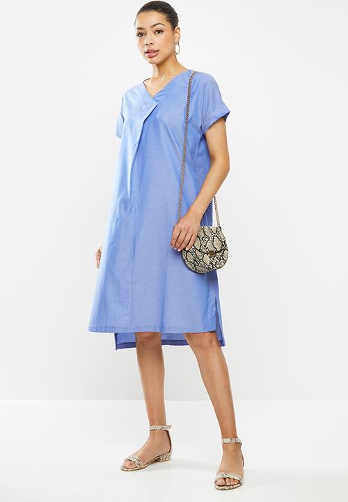 AMANDA LAIRD CHERRY - Linda tunic - blue