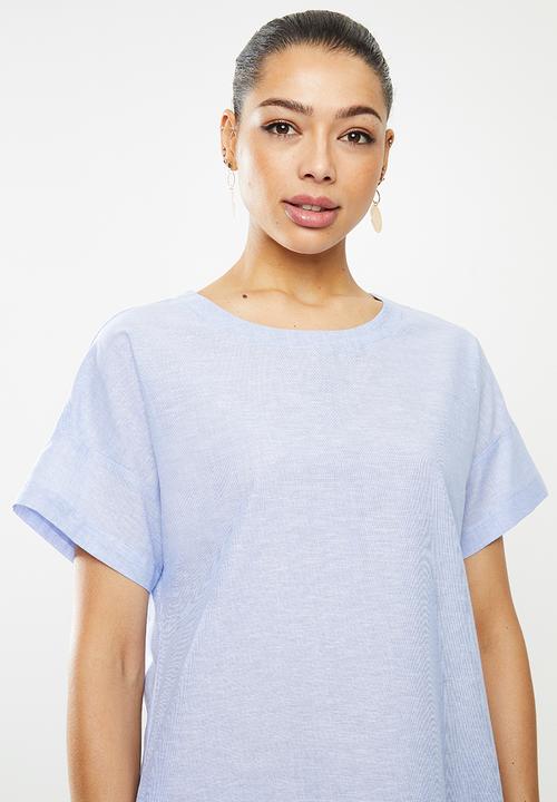AMANDA LAIRD CHERRY - Sodwana dress - blue