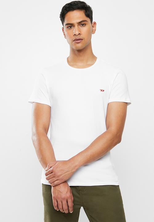 Diesel  - Randal crew neck short sleeve 3 pack tees - white