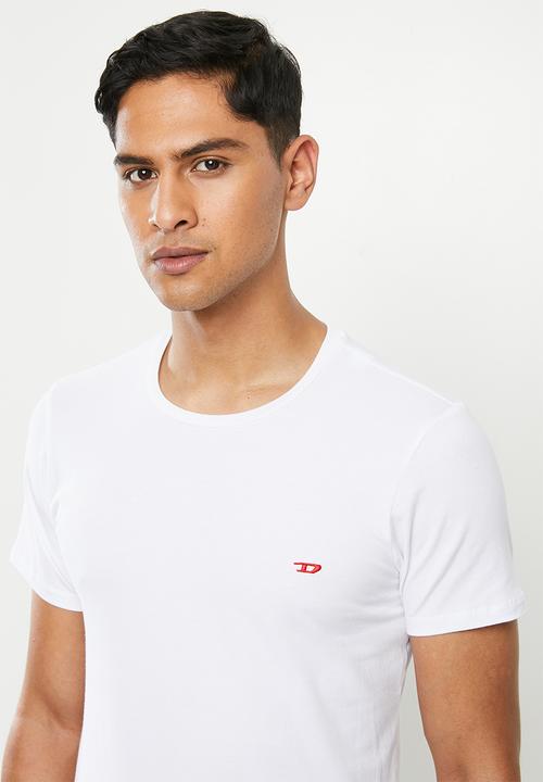 Diesel  - Randal crew neck short sleeve 3 pack tees - white