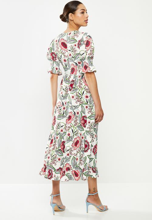 Glamorous - Floral midi - multi 