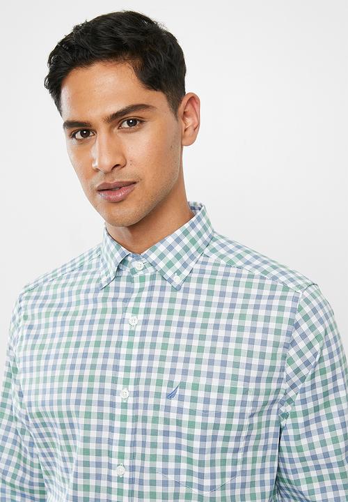 Nautica - Verdant plaid shirt - multi