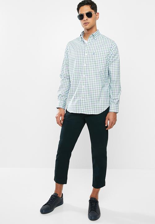 Nautica - Verdant plaid shirt - multi