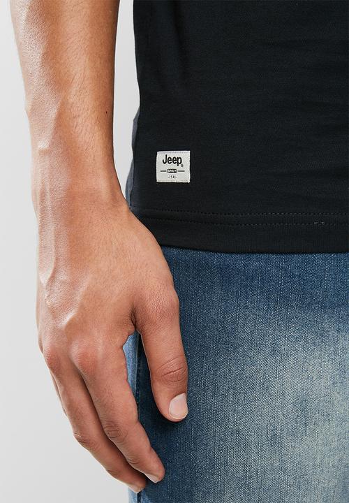 JEEP - Logo graphic tee - black