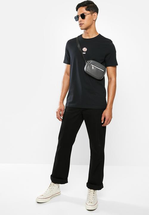 Lee  - Bottle lid tee - black