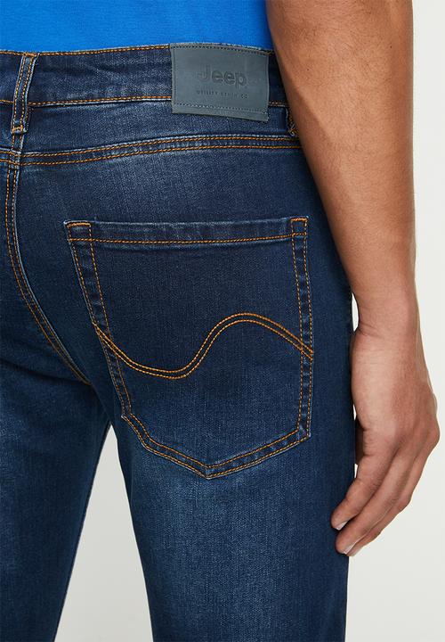 JEEP - Straight jeans - dark blue