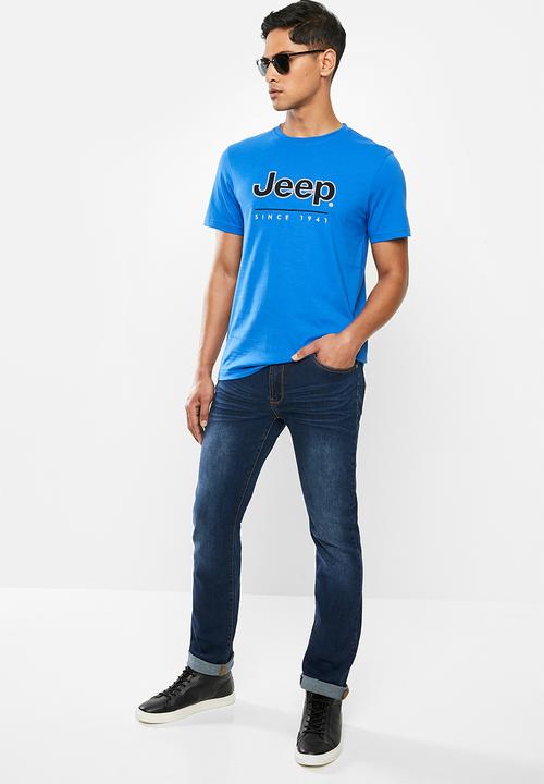JEEP - Straight jeans - dark blue