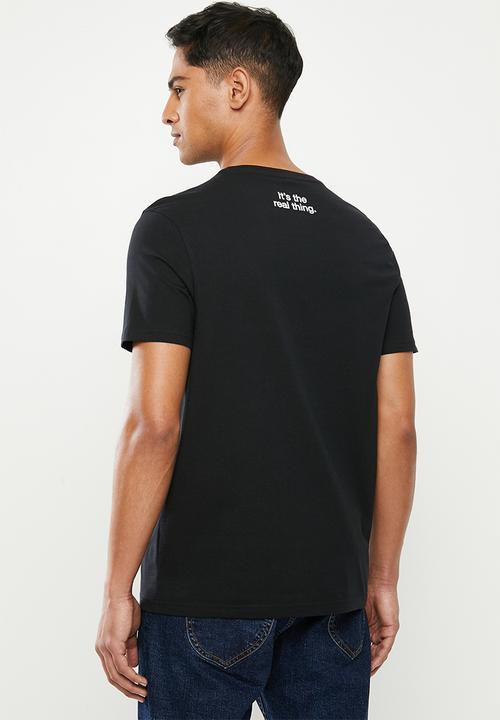 Lee  - It’s the real thing tee - black
