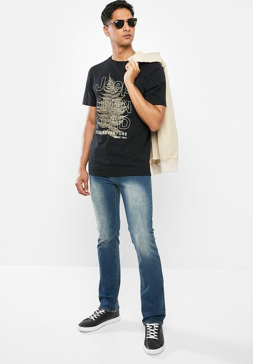JEEP - Straight jeans - blue 