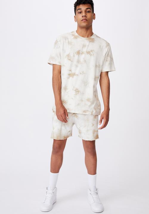 Factorie - Regular tie dye T-shirt - sand tie dye