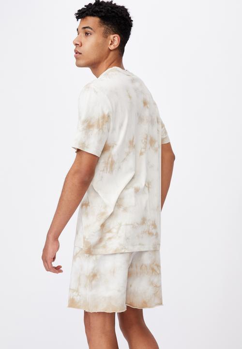 Factorie - Regular tie dye T-shirt - sand tie dye