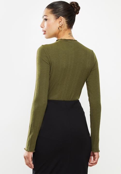 POLO - Clc ella lettuce poloneck -fatigue