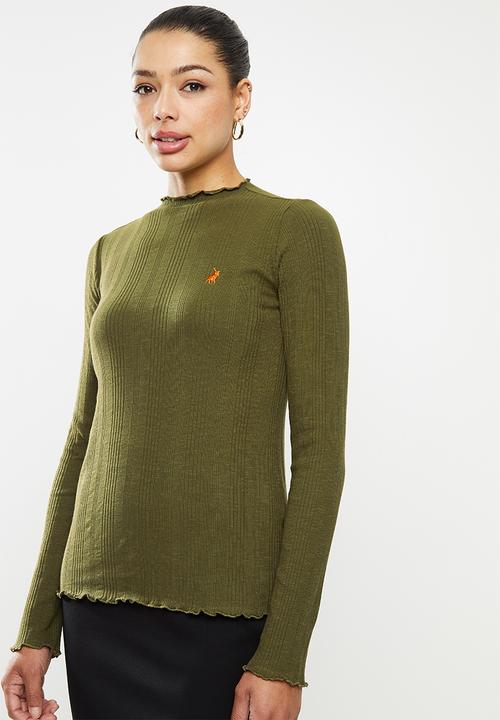 POLO - Clc ella lettuce poloneck -fatigue