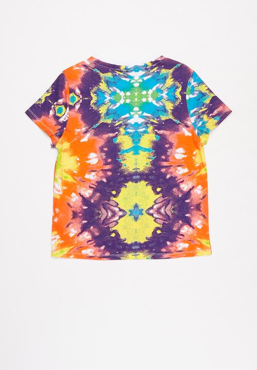 FILA - Deckle tie dye tee - multi