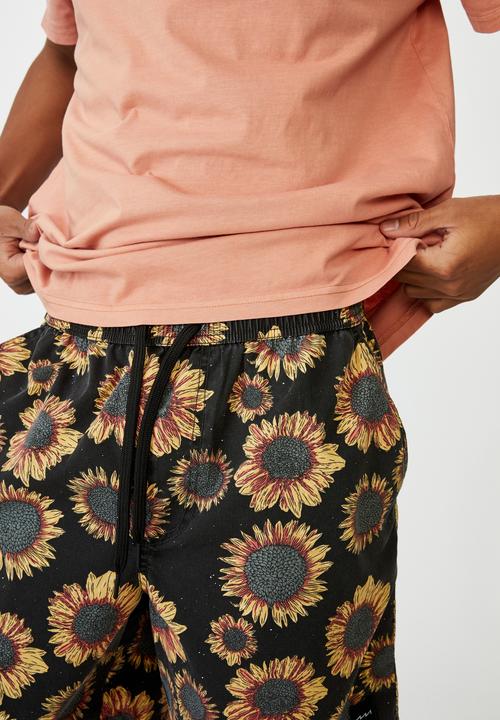 Factorie - Boulevard short - sunflowers