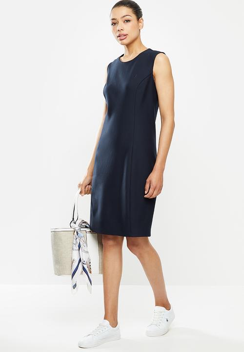 POLO - Excl sleeveless dress inseam pocket - navy