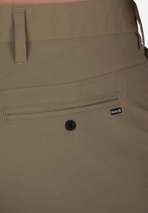 Hurley - Hurley dri-fit chino short 21" - khaki