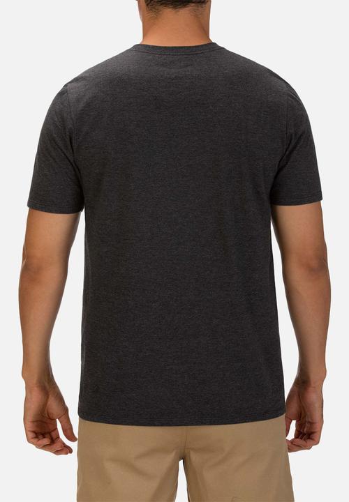 Hurley - Hurley icon slash gradient tee - black