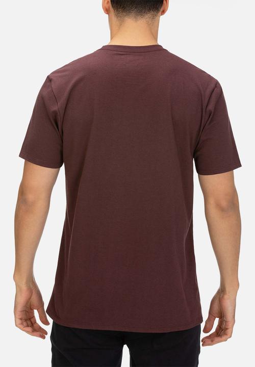 Hurley - Prm icon slash gradient tee - burgundy